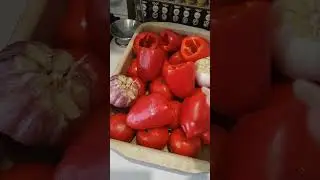 Соус из запечённых томатов с перцем