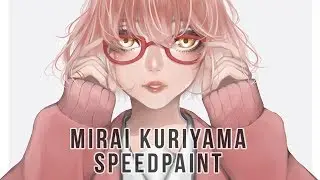 Mirai Kuriyama [Paint Tool SAI Speedpaint]