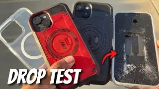 iPhone 15 PRO MAX drop test