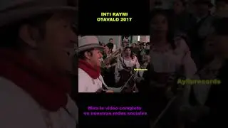 INTI RAYMI 2017 OTAVALO