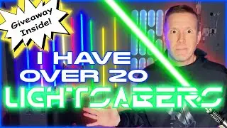 🔥 EPIC Lightsaber Collection + Lightsaber GIVEAWAY!