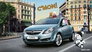 Publicité Opel Corsa C'mon France (2007)