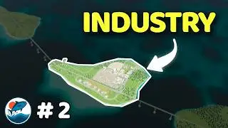 Building a Beautiful Industry Area in Cities Skylines 2