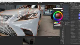 Car material Shader Demo (Unity)