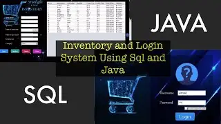 Java x Sql: CRUD/Inventory and Login System Sample Output