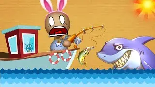 SCARY Hungry Shark VS The Buddy - Kick The Buddy
