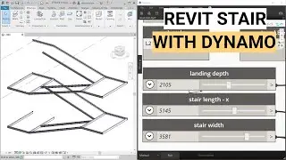 Tutorial: Simple Parametric Steel Stair in Revit with Dynamo