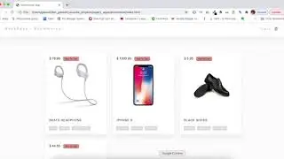 E-commerce Cart App - jQuery part 1