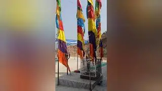 Unbelievable view at remote Devi temple in Rajasthan. Ramor mata ji temple.