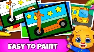 very easy painting 🎨🎨 for kids | painting video for kids