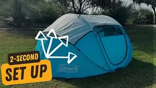 Best Budget Pop Up Tent: Coleman 2-Person Pop Up Tent Review