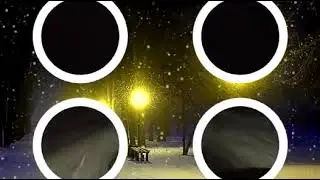 Волшебная музыка зимы  Падал снег Music Sergey Chekalin  Very beautiful music