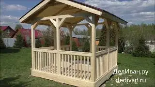 Беседка лакси 3х3 метра