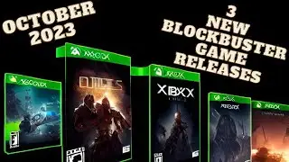 Exciting October Lineup: 3 Must-Play Xbox Games You Can't Miss!!!