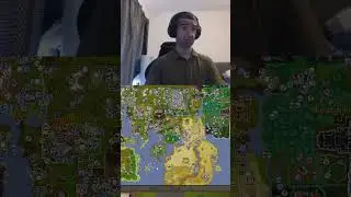 OSRS: Seeing the world map for the first time!