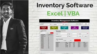 Inventory Management Software In Excel | VBA | Userform