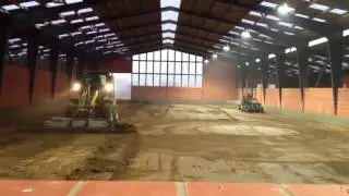 Kronshof - Bodenarbeiten für neue Reithalle
