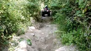 Team King's Quad - a subir trialeira na Barragem da Queimadela (parte1/2)