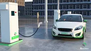 Radite Energy | AC and DC chargers for electric cars | 3D Animation
