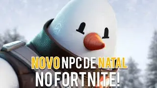 ATUALIZAÇÃO DE NATAL? LOCAL DO NOVO NPC E LANÇADOR DE BOLAS DE NEVE! - Fortnite 15.10