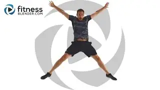 15 Minute HIIT Workout - No Equipment HIIT Cardio At Home