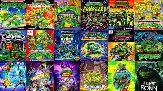 The Evolution of NINJA TURTLES Games (1989-2025)