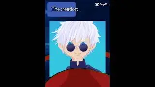 i'll do the other one later but not on capcut 🌚 #jjk #edit #capcut #cringe | the gojo1 is not my art