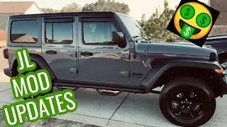 Jeep Wrangler Mod Updates