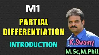 Partial Differentiation|| Introduction||Partial Derivatives