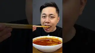 Asmr pangsit kuah dan goreng