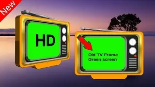 Old Tv Green Screen | Green Screen effects