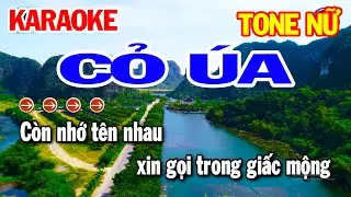 Karaoke Cỏ Úa Tone Nữ Nhạc Sống Beat Mới Nhất | Ka Ra Ô Kê Nhạc Trữ Tình