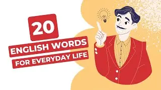 20 English Words For Everyday Life | English vocabulary