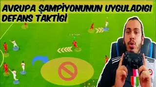 AVRUPA ŞAMPİYONUNUN UYGULADIĞI DEFANS TAKTİĞİ !! PES 2021