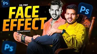 Oil Paint Effect In Photoshop | Texture Face Effect In Photoshop | Step By Step