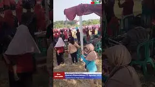 Upacara 17 Agustus di Lapangan Perumahan Telaga Harapan
