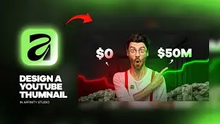 How to create a professional YouTube thumbnail in affinity
