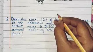 Class 5 | Chapter 7 | Percentage (Exercise 7b)