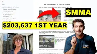 How I Made $203,637 My First Year in SMMA