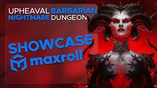 Upheaval Barbarian Nightmare Dungeon - Diablo 4 Season 2
