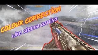 Colour correction like siddha gaming on alight motion android | CC effect like siddha on mobile |