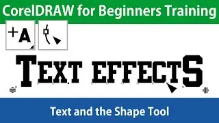 CorelDRAW for Beginners Text and The Shape Tool Tutorial