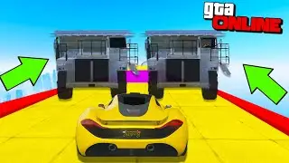 НА НАС ЕДЕТ БЕЛАЗЫ!ЭТО САМАЯ ЖЕСТКА СТЕНКА НА СТЕНКУ! GTA 5  ОНЛАЙН/