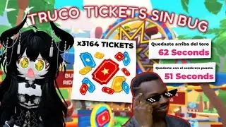CONSIGUE MUCHOS TICKETS DE FERIA SIN BUGS‼️🎟️😱 adopt me!