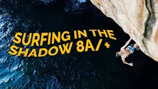 Surfing in the Shadow 8a/+, Mallorca Deep Water Soloing
