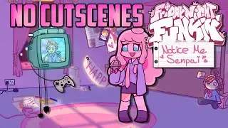 VS. Cloud (Notice Me Senpai) - No Cutscenes [with Heart Attack Rampage] - Friday Night Funkin' Mods