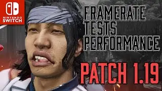 Mortal Kombat 1 - Switch Patch 1.19 | FRAMERATE TESTS AND PERFORMANCE