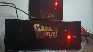 Carl Built 5kw Set-up, 400hd driving a 1.6kwc 2879c Mobile amp, tested at 15v