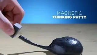 Magnetic Thinking Putty BEST CRAZY experiments