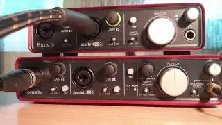 2i2 VS 2i4 Focusrite Scarlett Quick Comparison Clipping